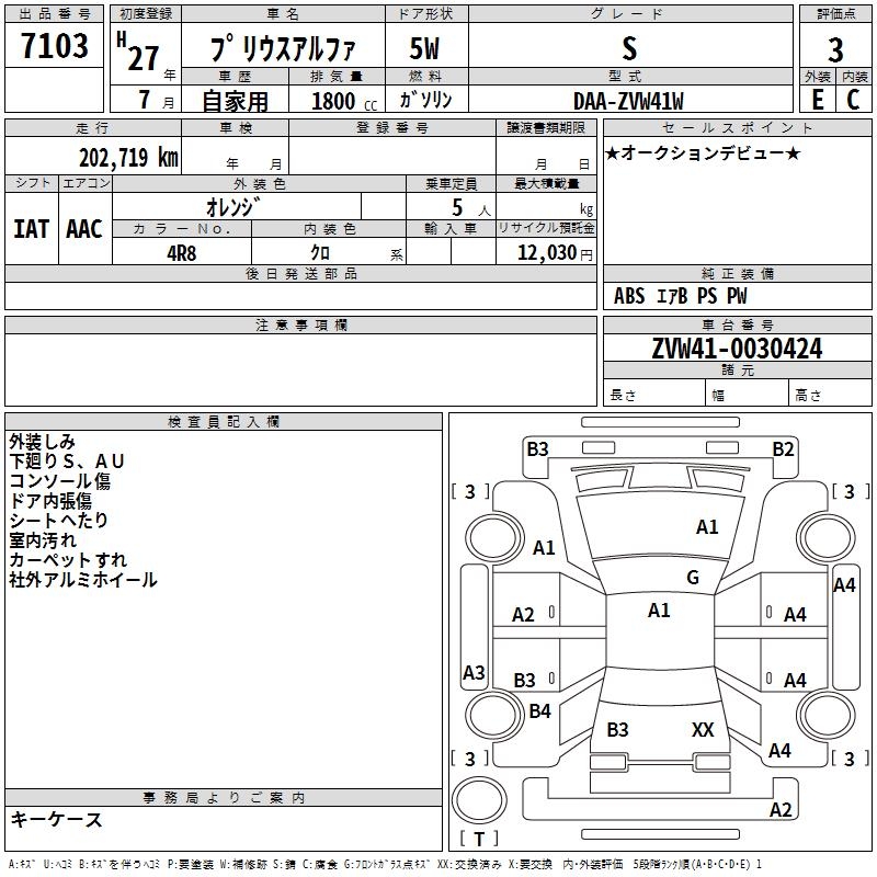 TOYOTA PRIUS ALPHA