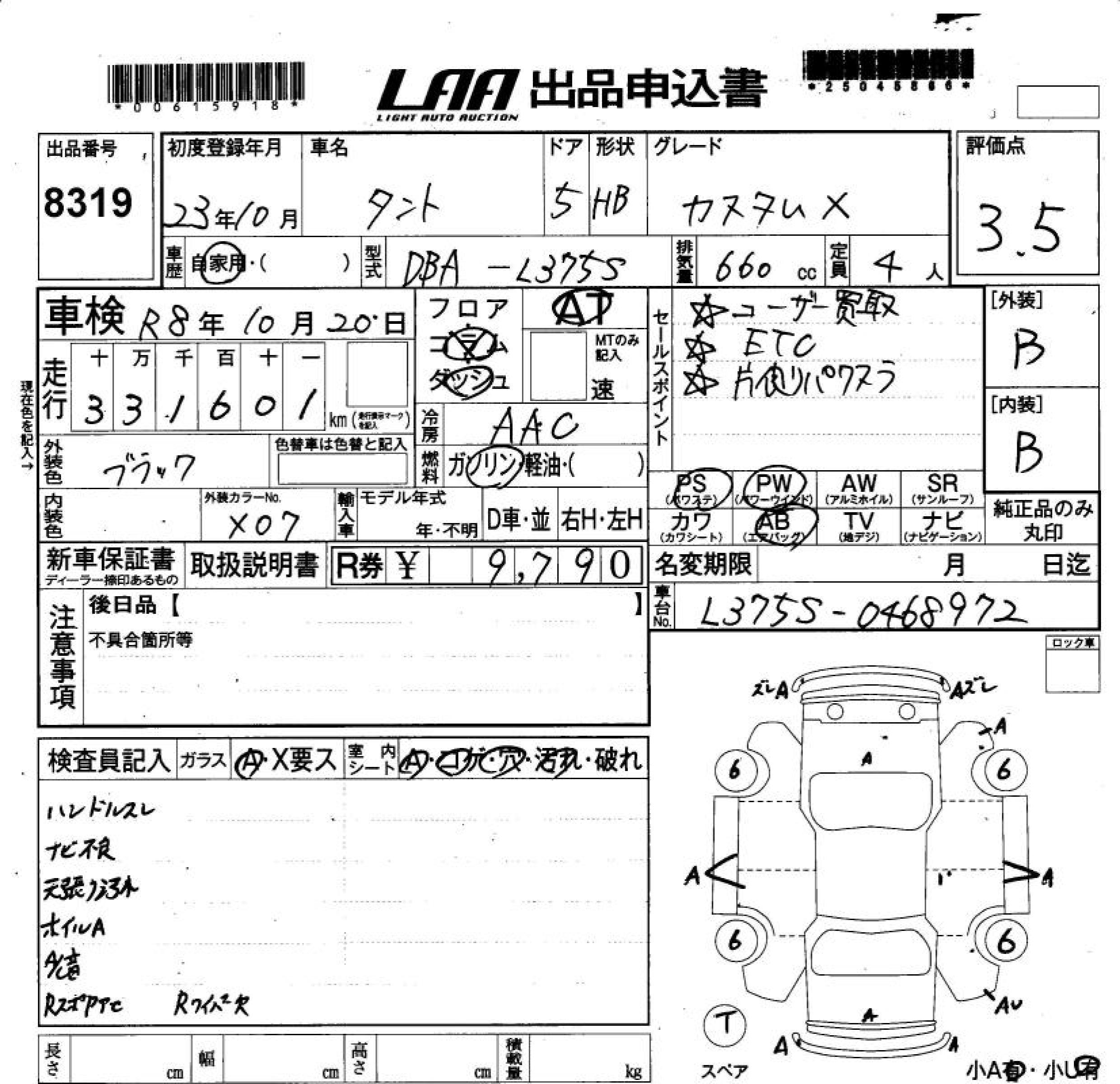 DAIHATSU TANTO