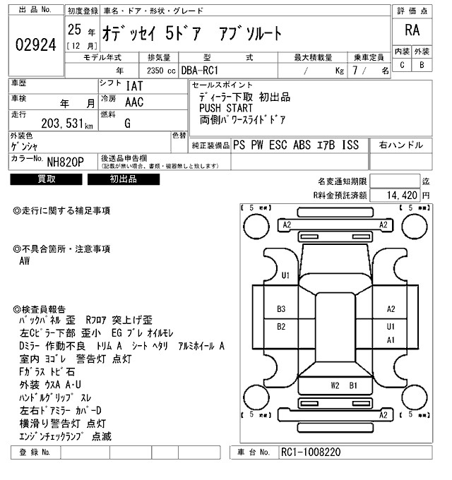 HONDA ODYSSEY