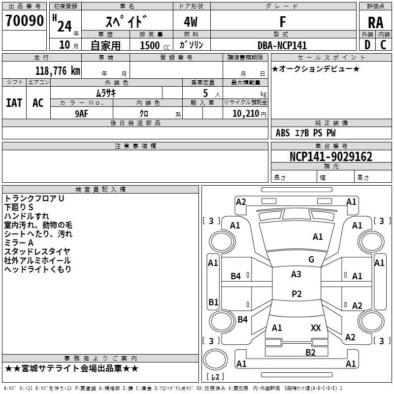 TOYOTA SPADE