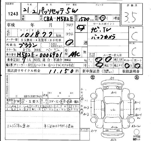 TOYOTA PASSO SETTE