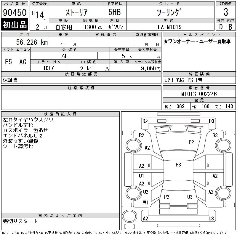 DAIHATSU STORIA