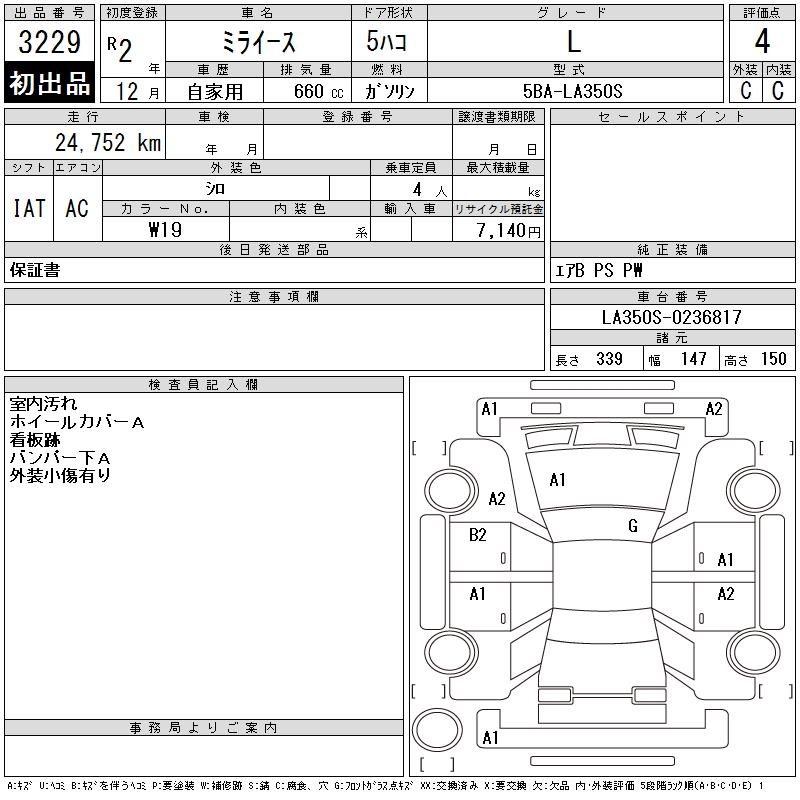 DAIHATSU MIRA E:S