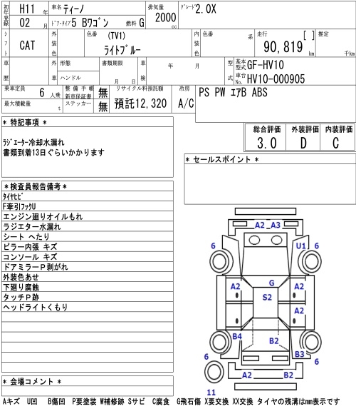 NISSAN TINO