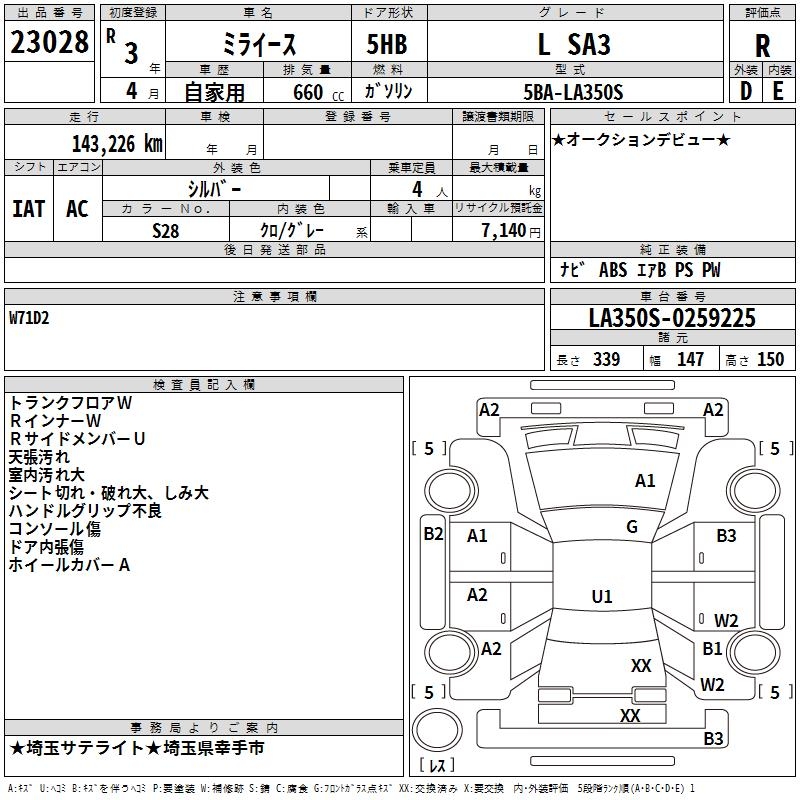 DAIHATSU MIRA E:S