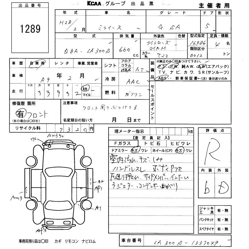 DAIHATSU MIRA E:S
