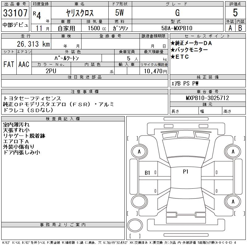 TOYOTA YARIS CROSS