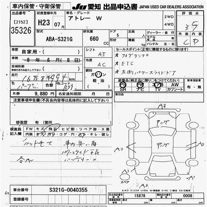 DAIHATSU ATRAI