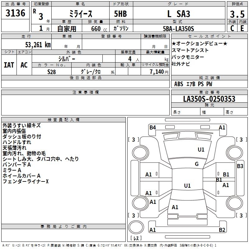 DAIHATSU MIRA E:S