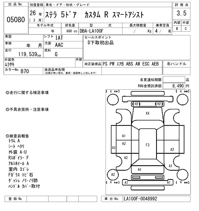 SUBARU STELLA