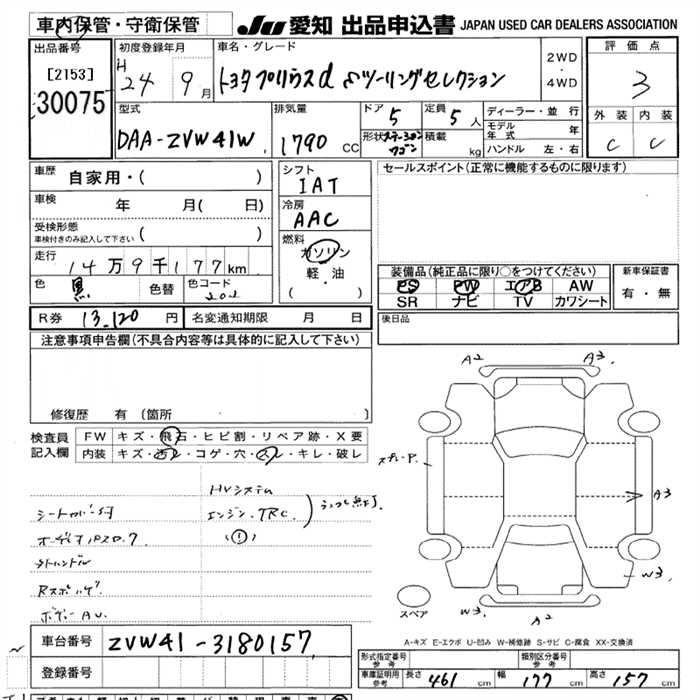 TOYOTA PRIUS ALPHA
