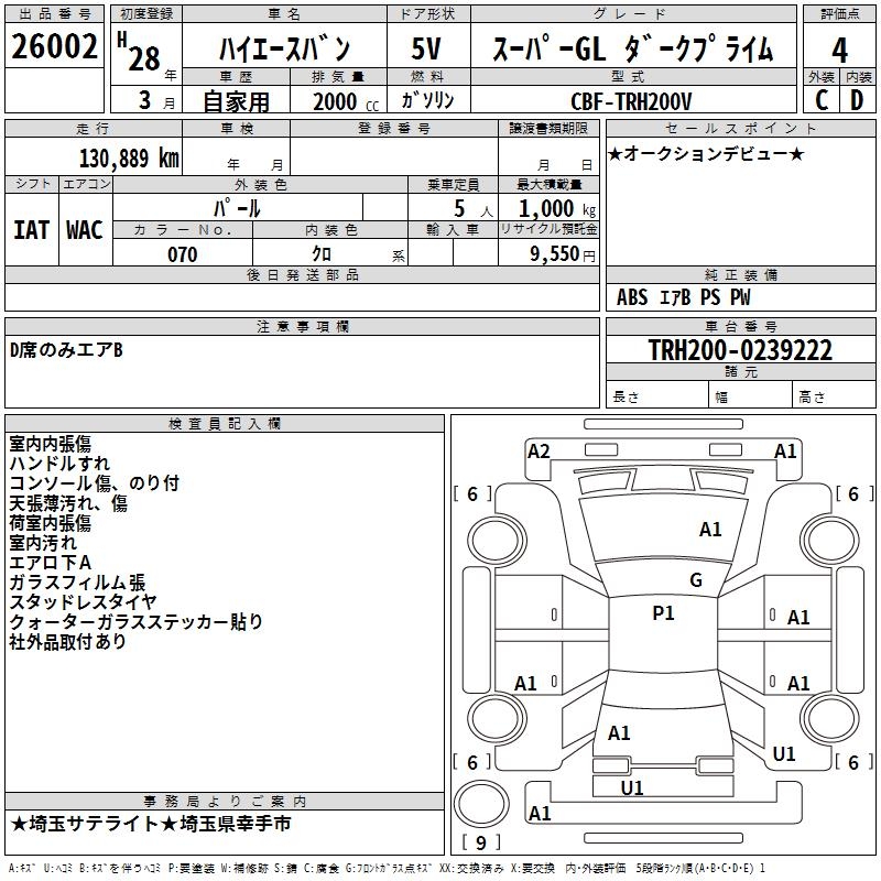 TOYOTA REGIUS ACE