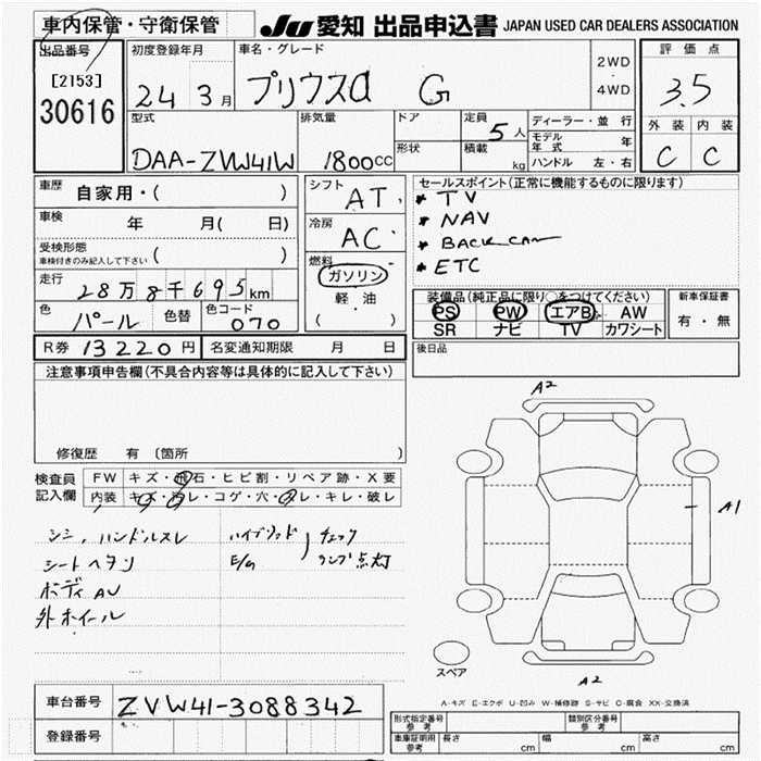 TOYOTA PRIUS ALPHA