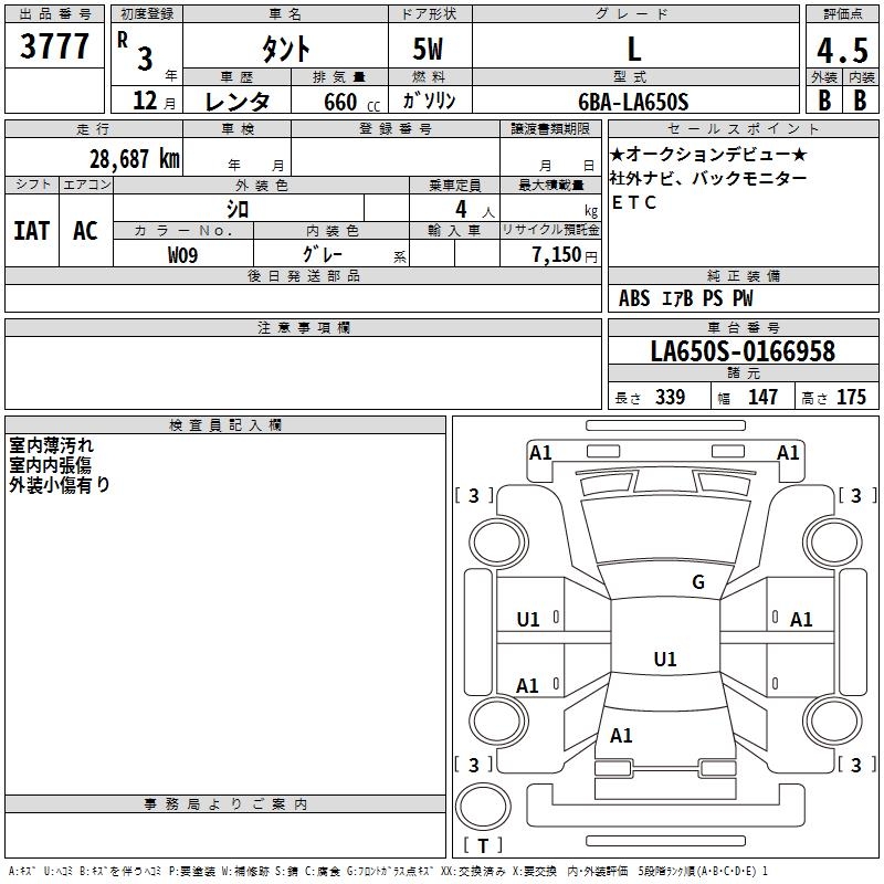 DAIHATSU TANTO