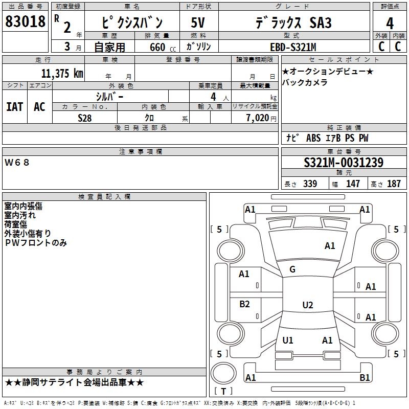 TOYOTA PIXIS VAN