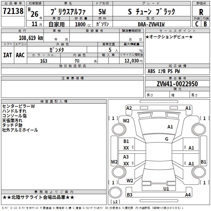 TOYOTA PRIUS ALPHA