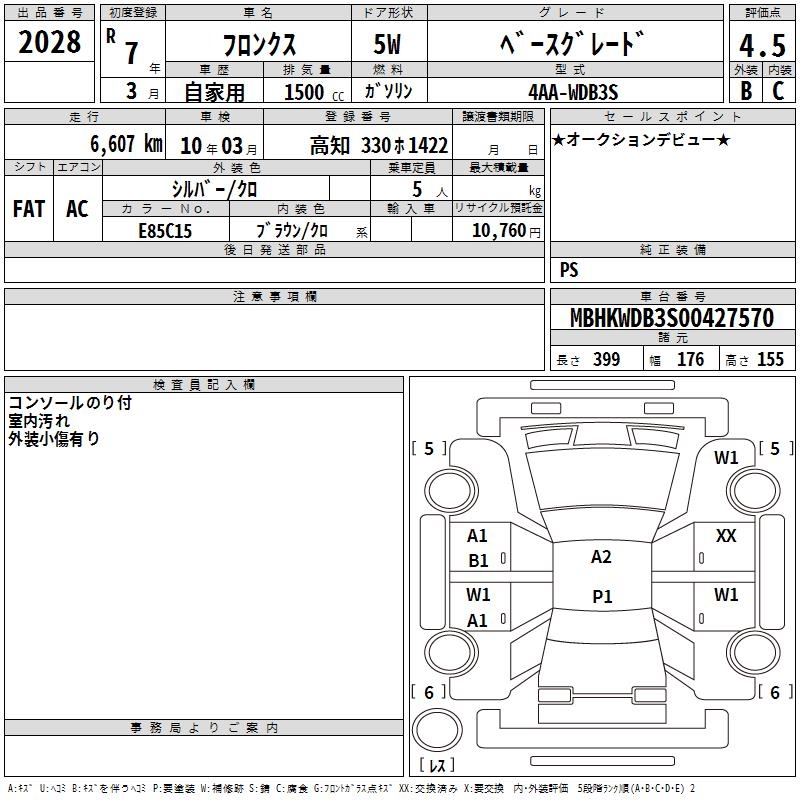 SUZUKI FRONX