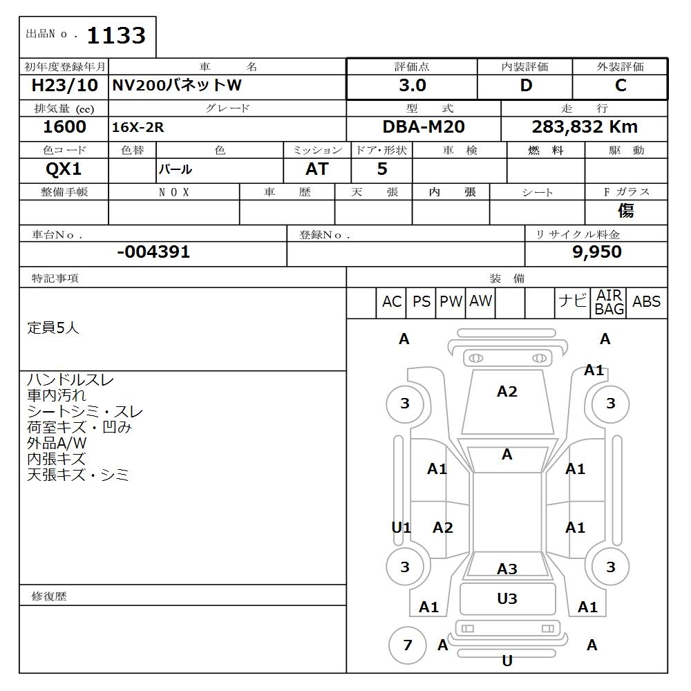 NISSAN NV200