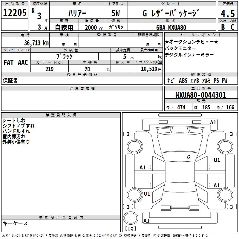 TOYOTA HARRIER