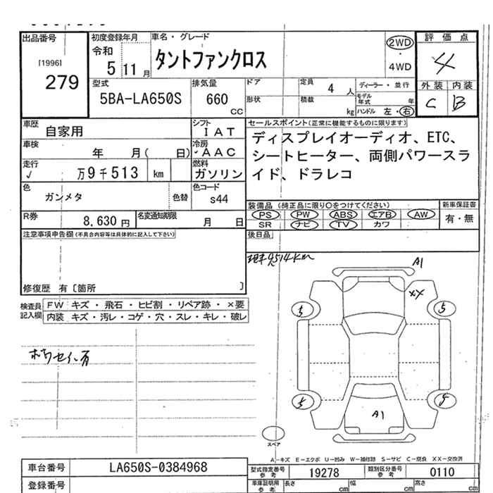 DAIHATSU TANTO