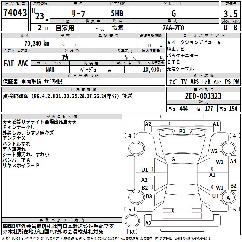 NISSAN LEAF