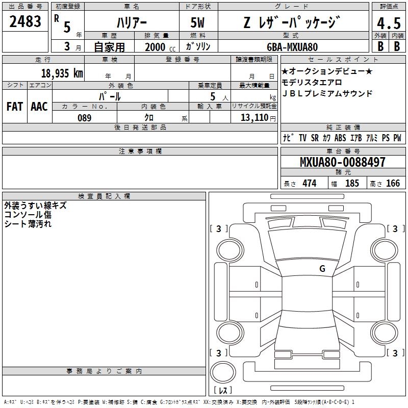 TOYOTA HARRIER