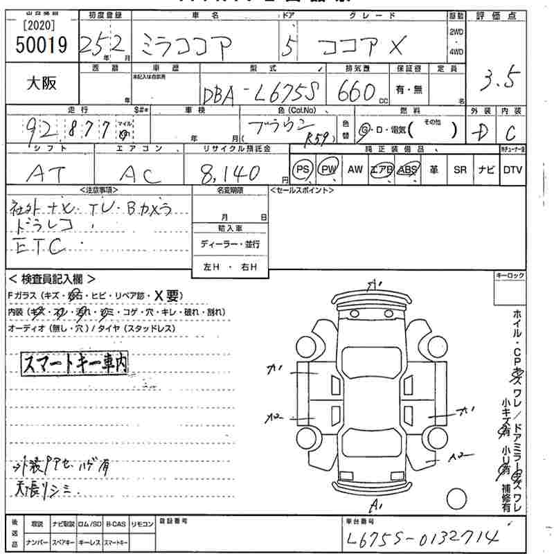 DAIHATSU MIRA COCOA