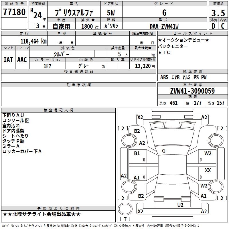 TOYOTA PRIUS ALPHA