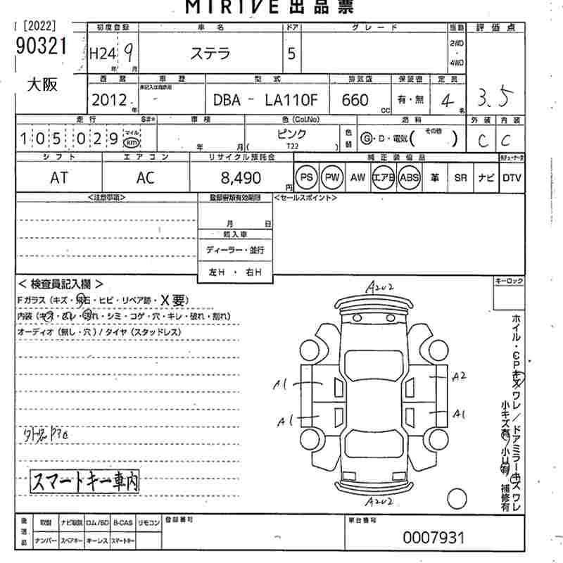 SUBARU STELLA