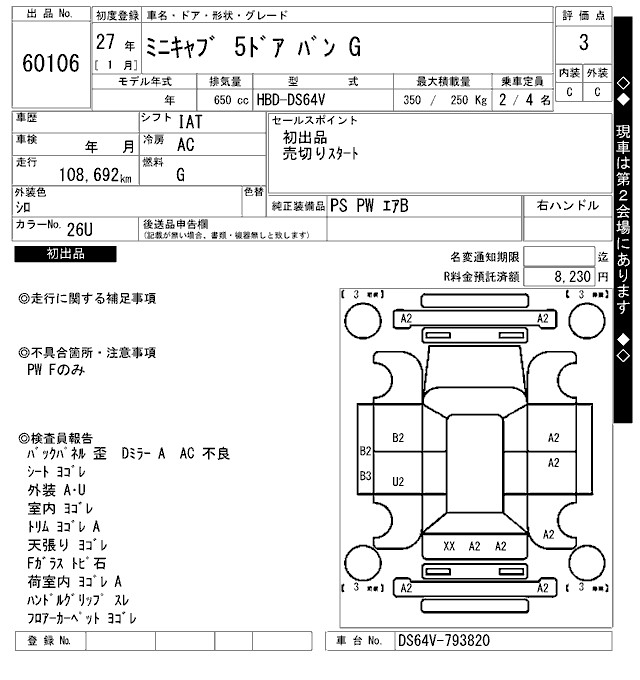 MITSUBISHI MINICAB