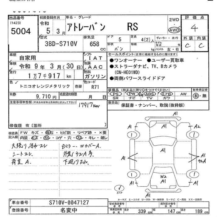 DAIHATSU ATRAI