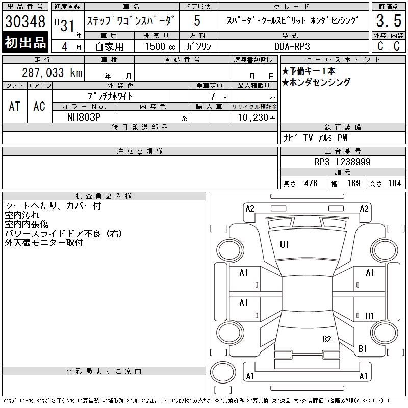 HONDA STEPWGN
