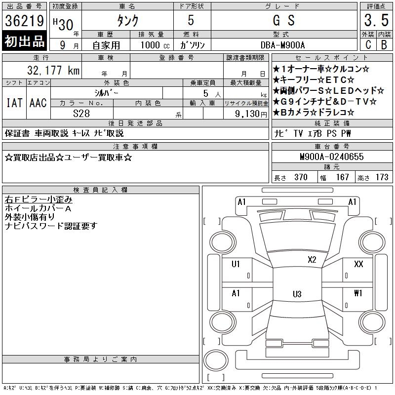 TOYOTA TANK