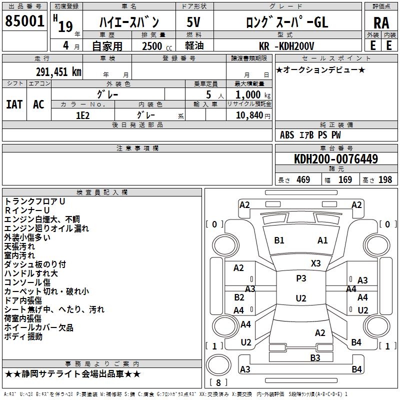 TOYOTA REGIUS ACE