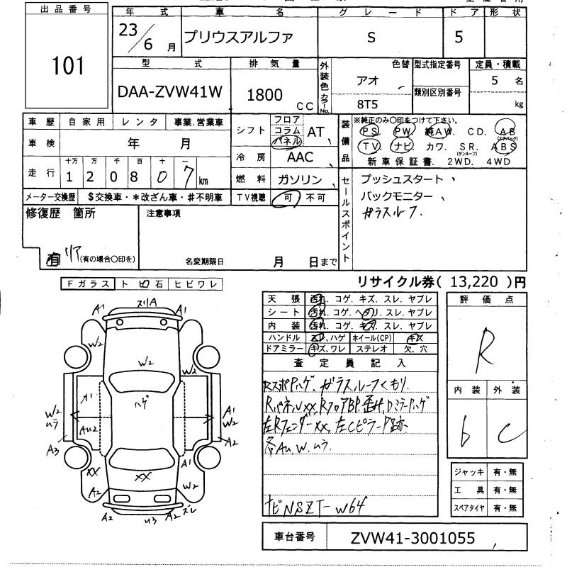 TOYOTA PRIUS ALPHA