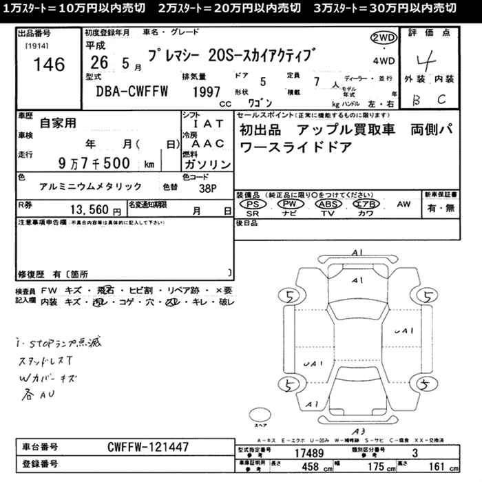 MAZDA PREMACY