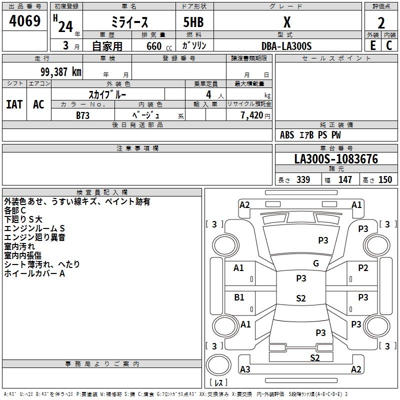 DAIHATSU MIRA E:S