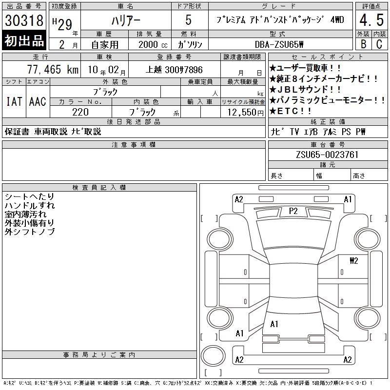 TOYOTA HARRIER