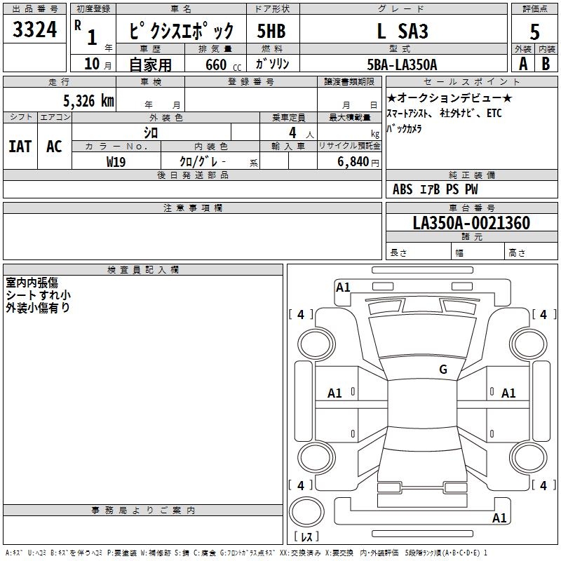 TOYOTA PIXIS EPOCH