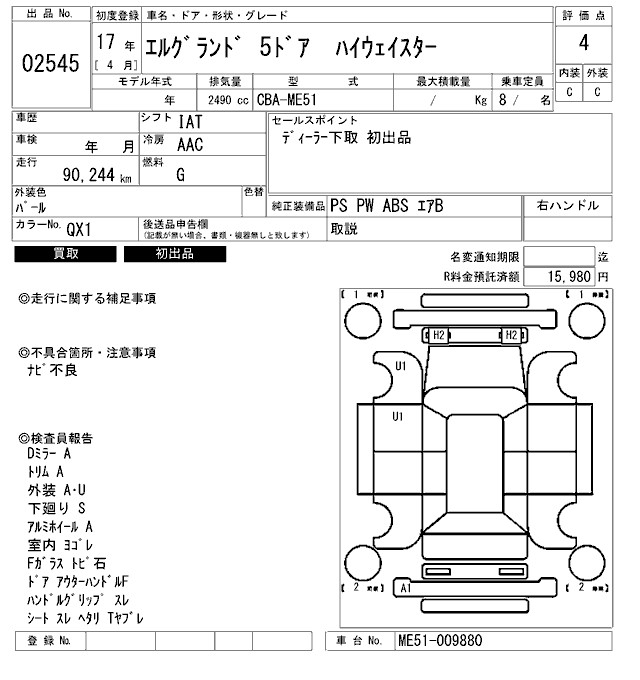 NISSAN ELGRAND