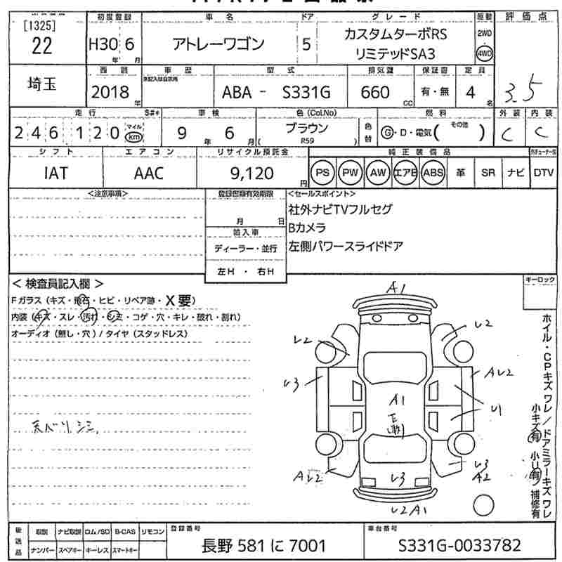 DAIHATSU ATRAI