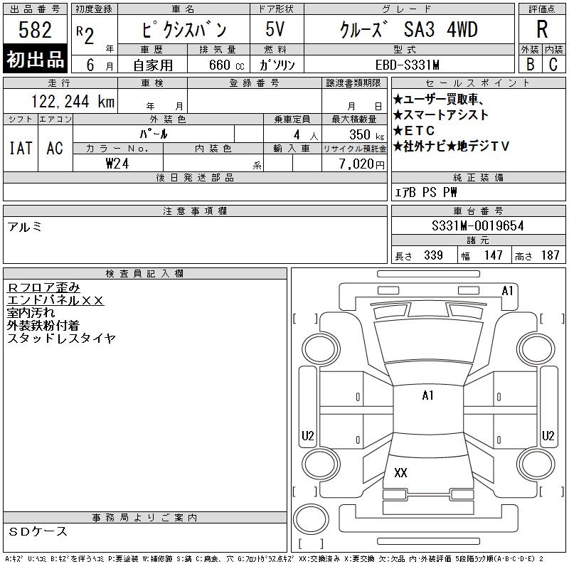 TOYOTA PIXIS VAN