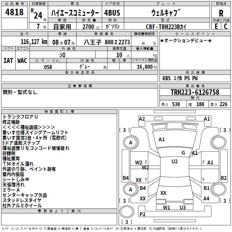 TOYOTA REGIUS ACE