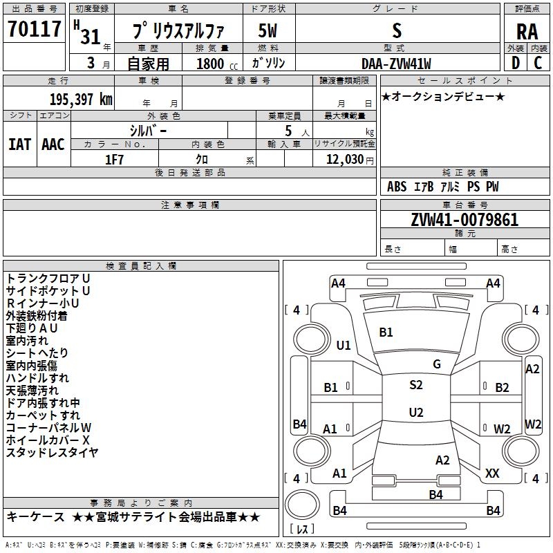 TOYOTA PRIUS ALPHA