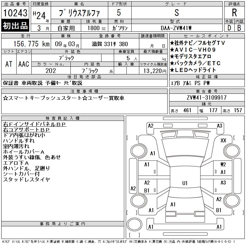 TOYOTA PRIUS ALPHA