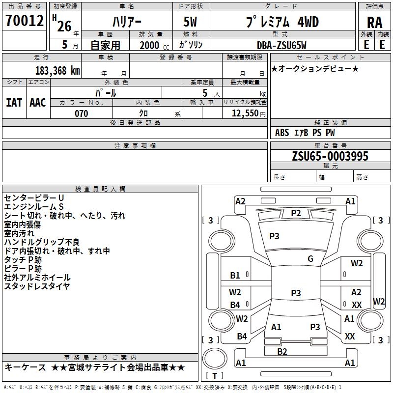 TOYOTA HARRIER
