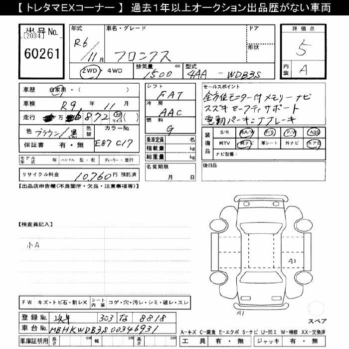 SUZUKI FRONX