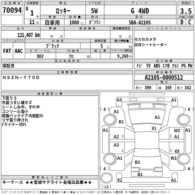 DAIHATSU ROCKY