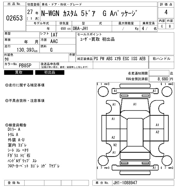 HONDA N-WGN