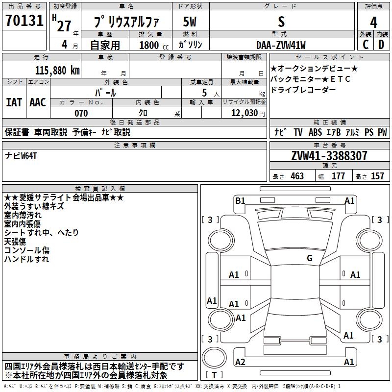 TOYOTA PRIUS ALPHA